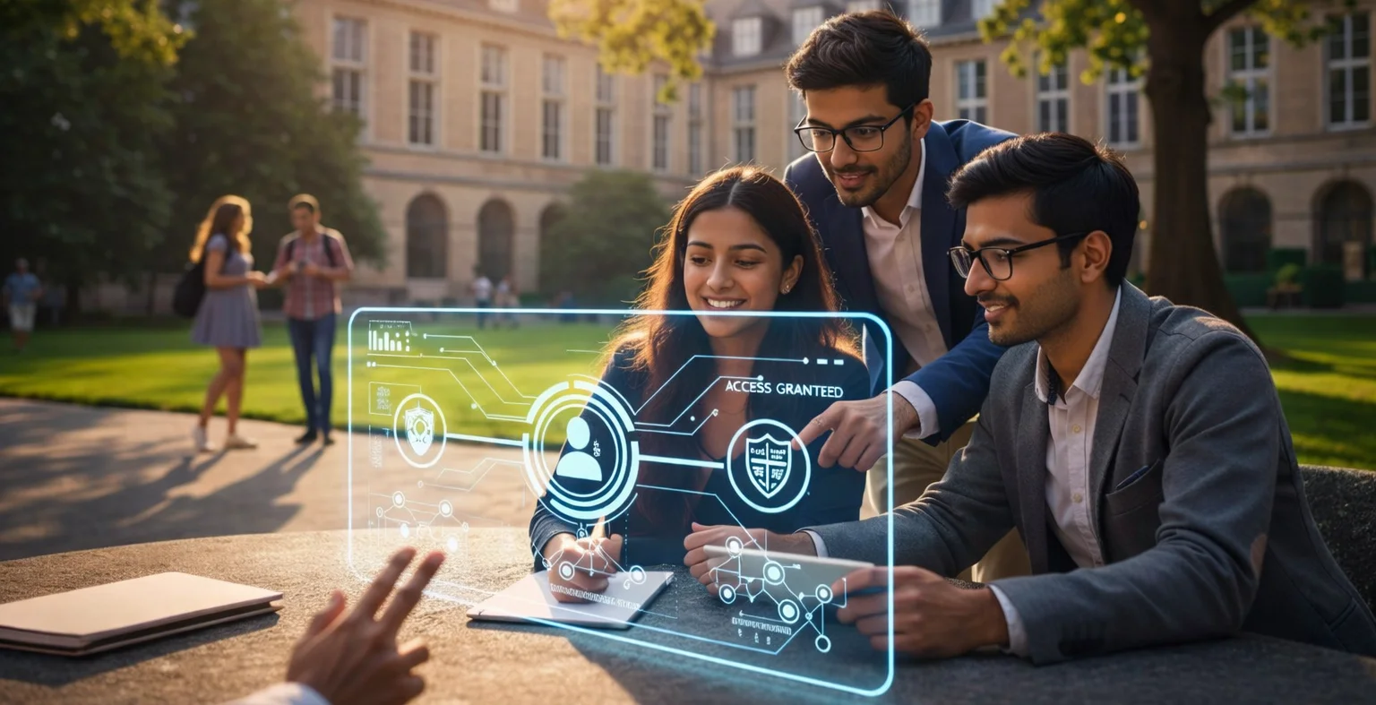 European university campus